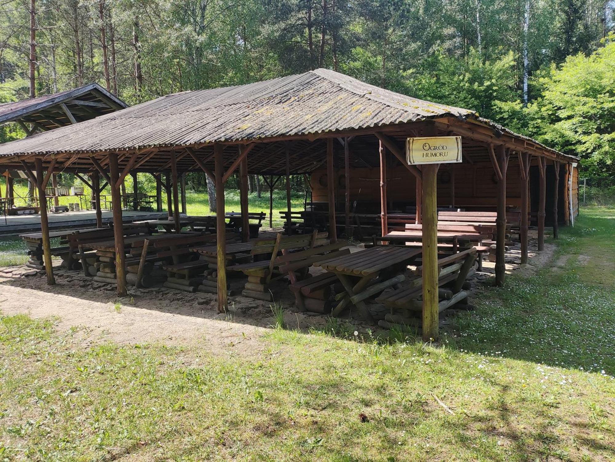 Domek U Rybaka Na Mazurach Z Basenem Guzowy Piec Zewnętrze zdjęcie